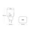 Baseus Super Si 1C szybka ładowarka USB Typ C 20 W Power Delivery czarny (CCSUP-B01)